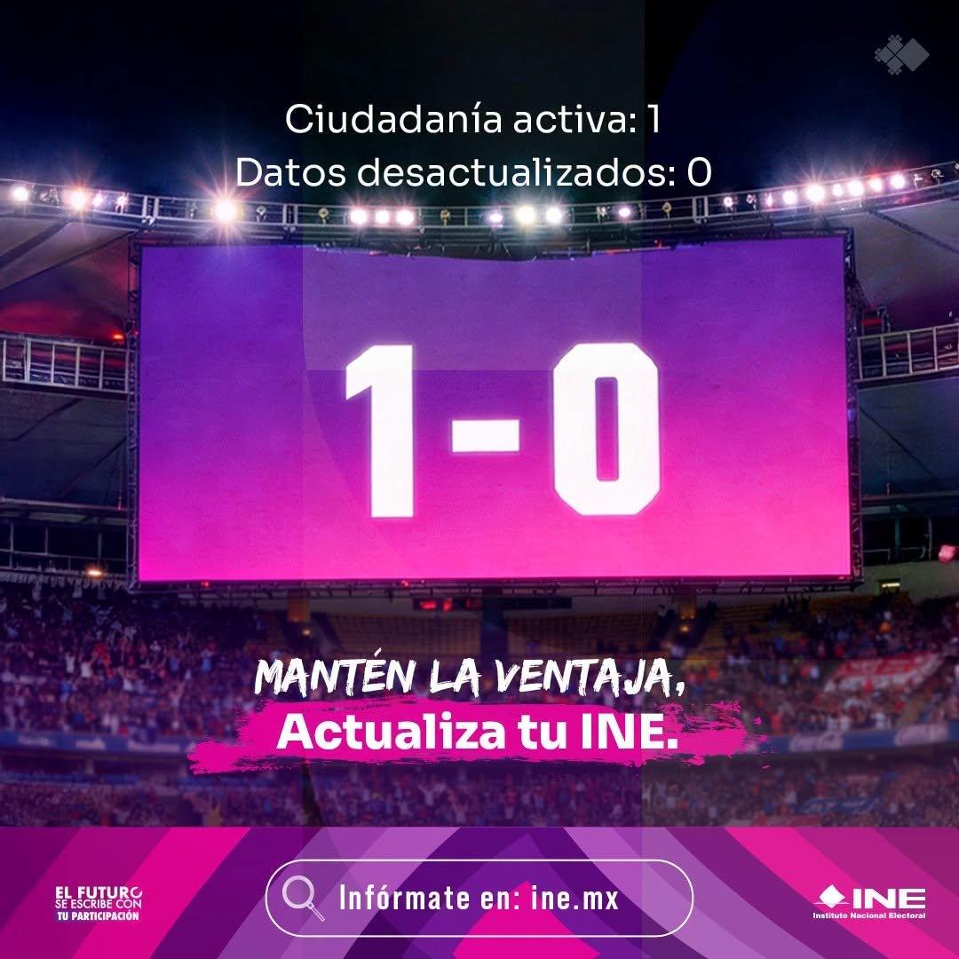INE_Michoacan's tweet photo. #CredencialParaVota I 💁‍♂️💁‍♀️👀✨

Si te cambiaste de casa, cumpliste años o tu credencial ya va a vencer, ¡es momento de asegurar el resultado! .
Actualizar tus datos es un trámite rápido que te garantiza seguir teniendo voz y voto en las decisiones que marcan el rumbo de México https://t.co/UzQhXKcLUh