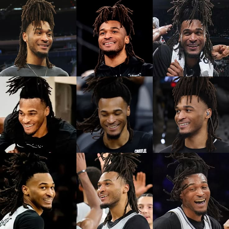 offwemby's tweet photo. stephon castle smiling to brighten your day https://t.co/VmxuETQR4e