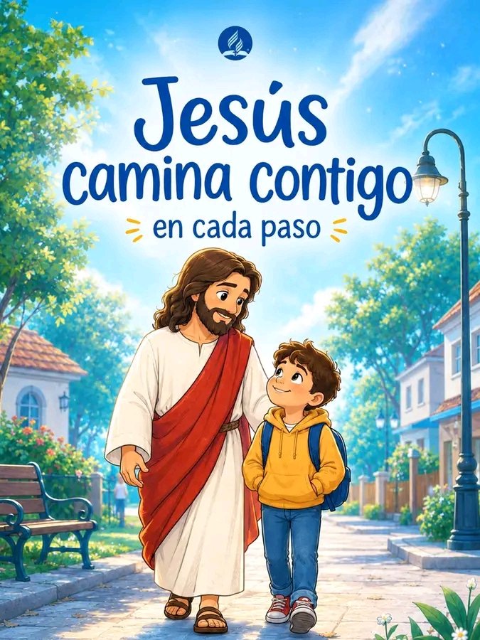 hduben's tweet photo. Jesús no solo está presente en los grandes momentos, también camina contigo en lo sencillo de cada día.

En tus pasos, en tus decisiones, en tus luchas y en tus alegrías, su amor te acompaña y su Palabra ilumina tu camino.

#Mateo 28:20 https://t.co/IzfQ60Cl4Q