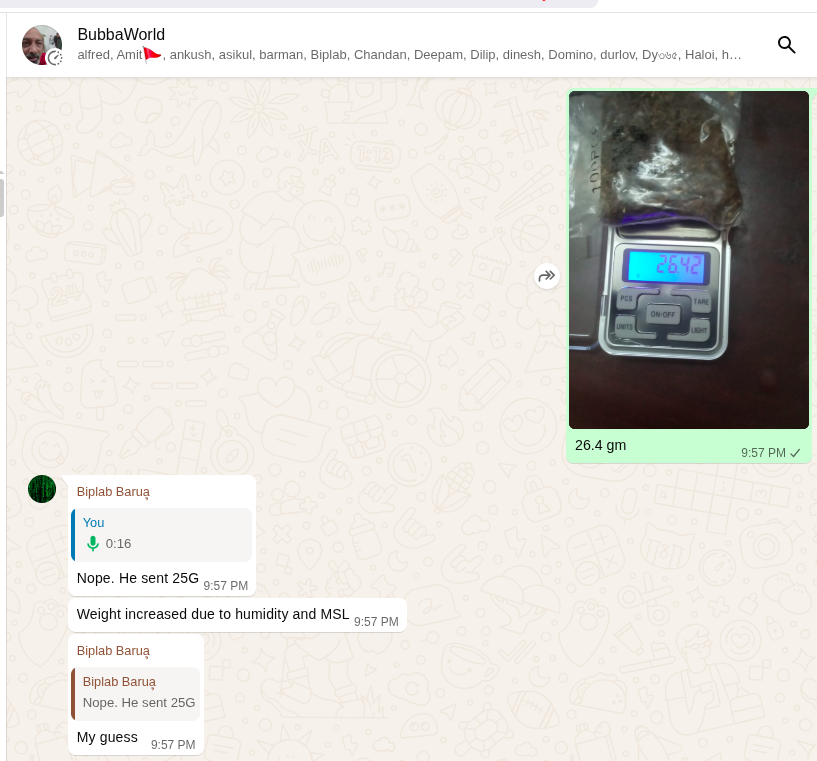 AeiouMoi's tweet photo. only 26 gram .. he ate the rest ... #scumbag
BUT i am #happy ... this is 
#DKDM speaking ...  offer me those items, that you are happy with ... and its a #leftover ... not to #shani out of #fear .. but with #love to your #lord 
#parth of #numaligarh got my hand over his head .. copy ? 
-#AbhiBarthakur aka/ always blocked by #JEWtube  FOR #BubbaBrother channel ...