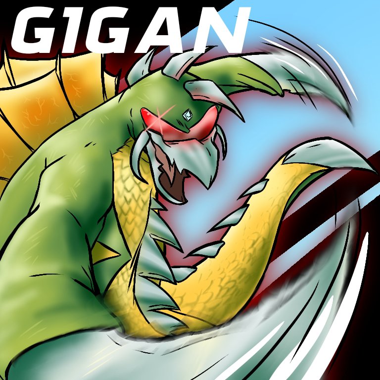 Dingleebarrie's tweet photo. GIGAAAAANNNN!!!! RISE–!!!

#toho #godzilla #kaiju #gigan https://t.co/c8w8JYWv8r