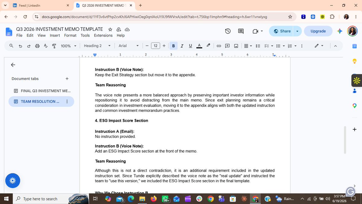 PreshConcept's tweet photo. Two conflicting instructions. No access to the executive. A deadline that couldn't move.

In a Micro Tech Africa simulation, my team analyzed the contradictions, made a decision, and delivered on time.

That's the value of proactive executive support.

#ExecutiveAssistant #VA https://t.co/Bk2M7Enk7Y