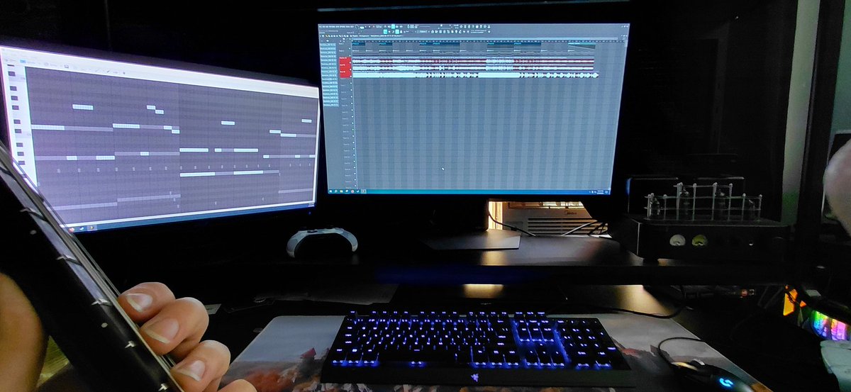 KnightOfXec's tweet photo. First DI's are recorded https://t.co/y3bYtDVycd