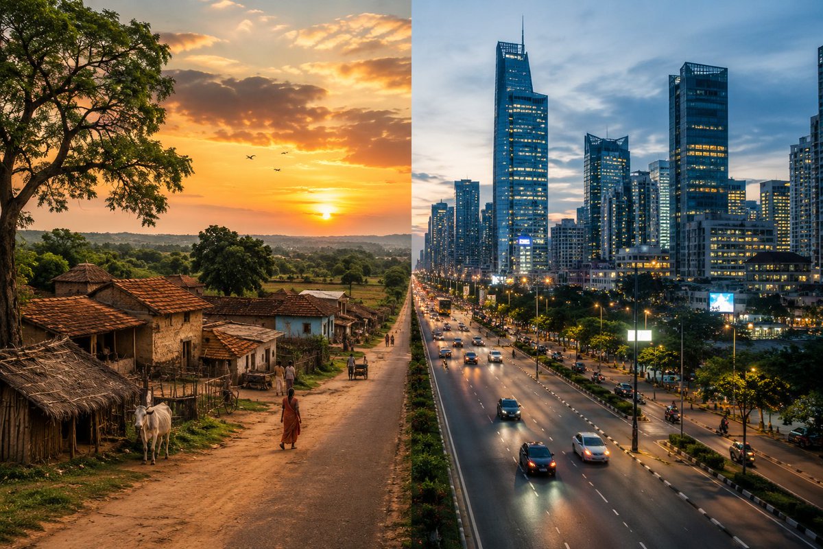 W20000Anonymous's tweet photo. @gharkekalesh 🌾🏙️ If you had to choose only one, where would you spend the rest of your life?

❤️ Village 🔁 City

Tell me why in one sentence. https://t.co/VY50OJSA9j