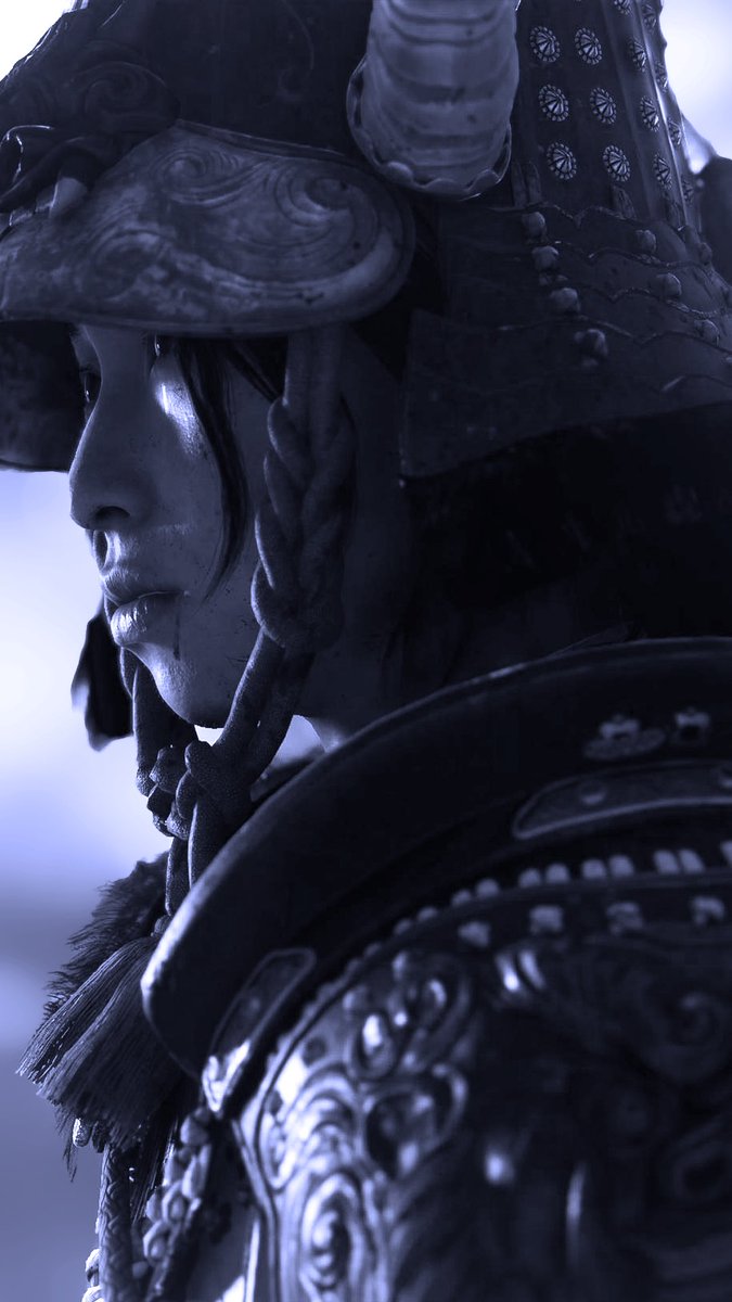 JohnTheFierce's tweet photo. I’m always enjoying retouching Atsu in Ghost of Yotei 🐺🖤. https://t.co/XRswCcuQFB