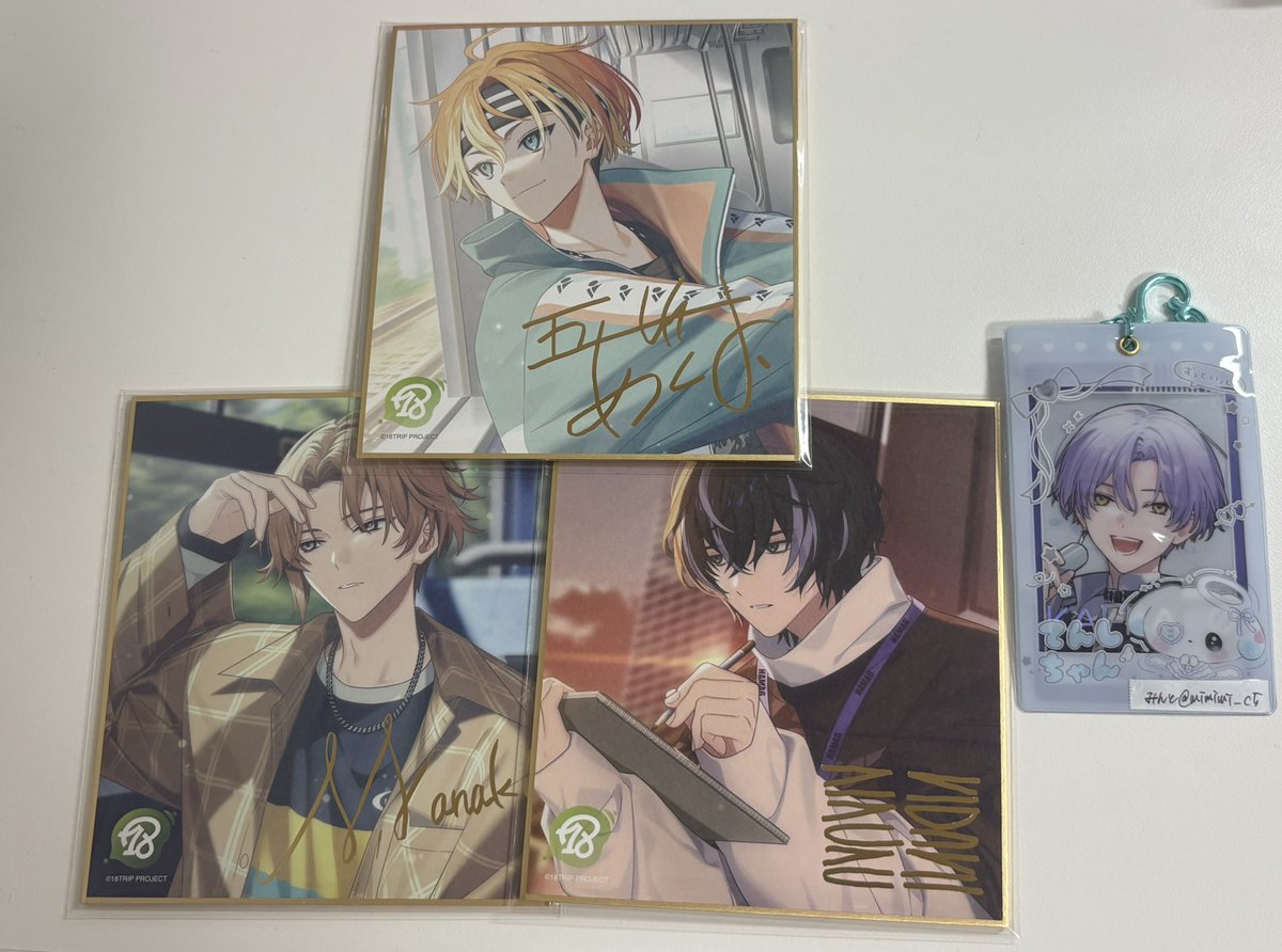 mimimi_c5's tweet photo. 【譲渡 買取】 18TRIP エイトリ ミニ色紙コレクション／vol.2

譲）あく太 季肋 七基 

求）定価＋送料

▽お取引白紙分 
▽七基はまとめての方優先

お気軽にお声がけください◎ https://t.co/gxgoUBFoeU
