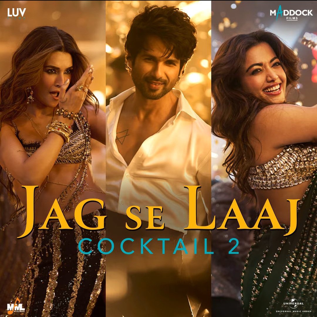 PritamFC's tweet photo. #JagSeLaaj - 6th Continuous Banger from #Cocktail2 is OUT NOW! 

A @ipritamofficial CHARTBUSTER TIMELESS MUSICAL! 

Lyrics - Amitabh Bhattacharya 
Singers - @shilparao11 @itsaarvan W.I.S.H (India’s first GenZ girl group) 

🔥 💥 💫 https://t.co/p3FuZqiwJB