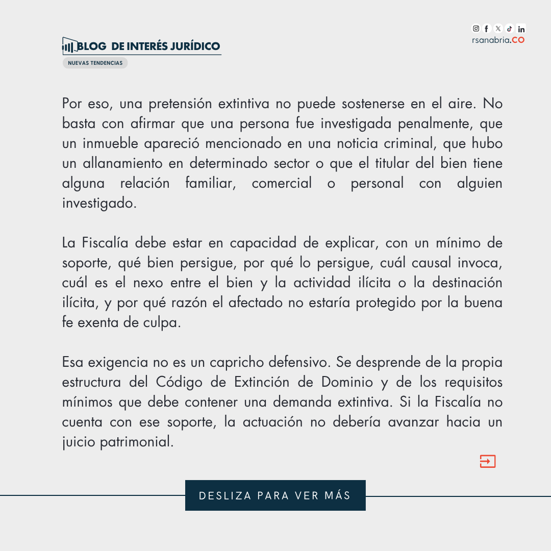RsanabriaCo's tweet photo. En su artículo “El archivo y el requerimiento de improcedencia en extinción de dominio: una confusión que aún genera ruido”, el Dr. Sergio Flórez examina una discusión que trasciende lo meramente procesal. 

🔗https://t.co/wLSGOwNITS https://t.co/quWJlQNh3u