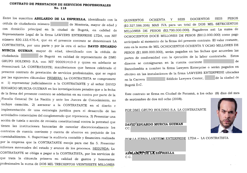 JuanPoe's tweet photo. Traicionó a David Murcia que lo contrató por 2700 millones, también a Alex Saab que le transfirió 375 mil dólares. Se quedó con miles de millones de los paramilitares, luego de ser su abogado. ¿Qué te hace pensar que Abelardo de la Espriella no te va a engañar y traicionar a ti? https://t.co/EvPul9gjHt