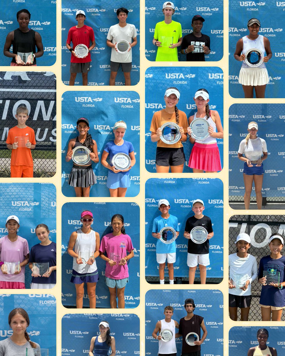 USTAFlorida's tweet photo. The Bobby Curtis Junior State Championships delivered! 🎾🔥 From incredible sportsmanship to top-tier tennis and our amazing officials, it was an unforgettable event. Check out some of our favorite moments below! 👇📸 #FloridaTennis #JuniorTennis #BobbyCurtis https://t.co/JcNgzCWbi6