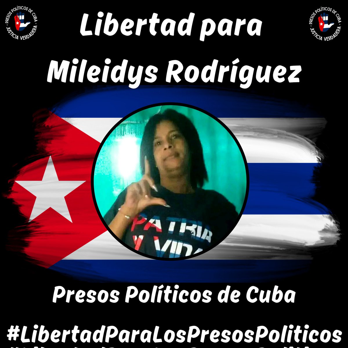 DavidR9258's tweet photo. Mileydis Rodríguez 

Son más de 1200 #PresosDeCastro dentro de las mazmorras Castristas, RECLAMAR libertad no es delito!
EXIGIMOS liberación inmediata para TODOS!

#LibertadParaLosPresosPolíticos
#AbajoLaNarcoDictaduraCastrista
#AbajoElComunismo
#PatriaVidaYLibertad https://t.co/rCLJmzZ44p