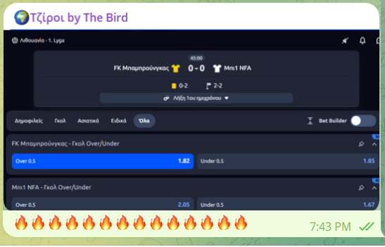Dinner Is Ready betting Channels tweet media