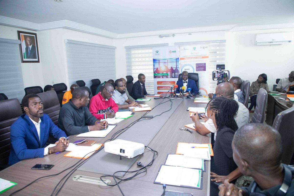 OITAbidjan's tweet photo. Le #SIMT lancé le 23 juin à Abidjan. 

Porté par l'@Onefcotedivoire avec l’appui technique de @OITAbidjan, il renforcera l’accès à des données fiables sur l’emploi et la formation pour éclairer les politiques publiques en 🇨🇮, a indiqué Émile Pénatien Koné face à la presse. https://t.co/XE61G62i10