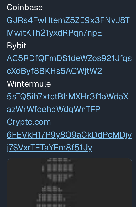 IMake68913's tweet photo. @HTX_Global @Gate @MEXC @binance @coinbase @Bybit_Official @cryptocom this guy sent you each 3% of his coin plus you're all receiving equal portions of the creator rewards from this token. 

Unfortunately he's a brokie and rugged it but you still have your 3% each plus the creator rewards are locked to you.

What do you say we do a team CTO and show everyone the true meaning of $CEX? 

EoHKjiNy8w2ZcizdGexxsHcTHvDZT44HVGJg7eDUpump

screenshot in case he deletes his post: