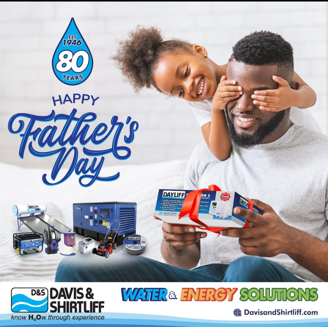 DayliffRwanda's tweet photo. 🌟 Happy Father's Day! 🌟

Today, we celebrate the fathers whose dedication, strength, and guidance help build stronger families and brighter futures.
Happy fathers day from Davis&amp;Shirtliff https://t.co/ZzmijoPYFA