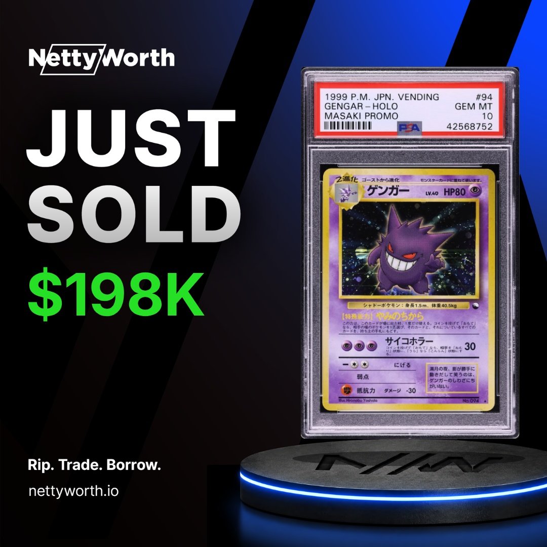 nettyworthapp's tweet photo. The hobby doesn't agree on much.
Masaki Gengar is an exception 😈 https://t.co/RB9oUmbzTV