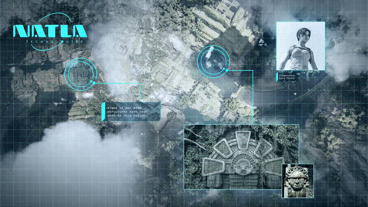 infinityTRaider's tweet photo. New teaser for Tomb Raider Legacy of Atlantis and the next episode of the behind-the-scenes mini-doc, coming this Monday!
The teaser features a satellite view of one of the Peru levels from Natla Technologies, which appears to be tracking Lara Croft even more closely than before. https://t.co/cb2TH16qBi