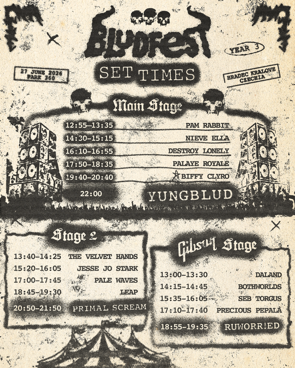 blud_fest's tweet photo. THE UPDATED BLUDFEST STAGES AND SET TIMES 🏴‍☠️

Don’t miss out on our afterparty at 12.15am hosted by @Madfacemusic on Stage 2 ❤️‍🔥

Last few tickets left… can’t wait to see you there!
https://t.co/HZmUULzb4p https://t.co/rszcOugdX3