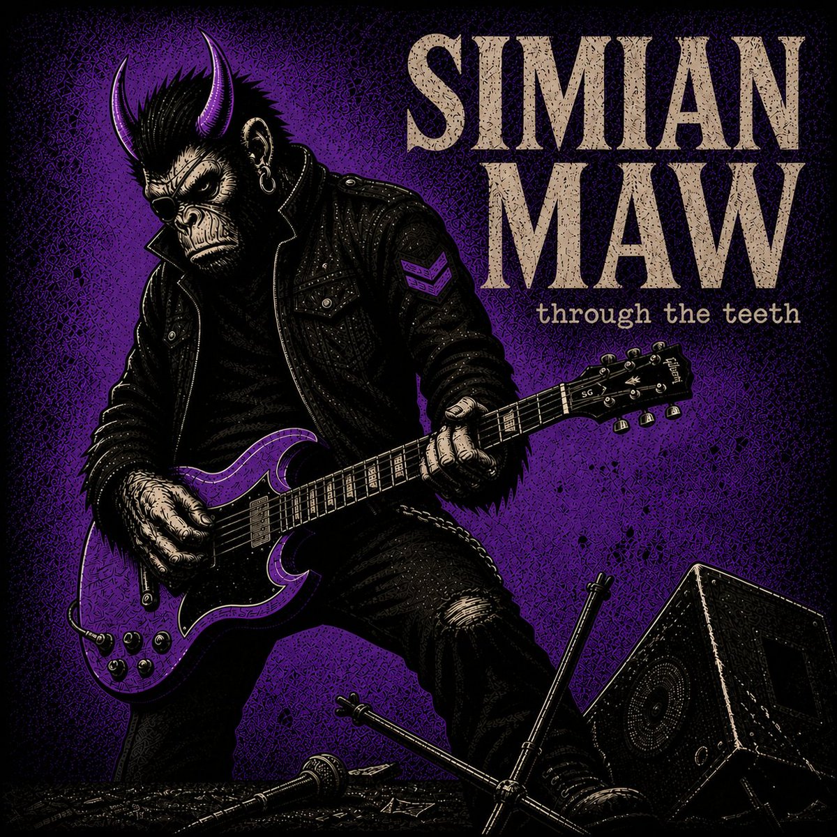 dudeman22_eth's tweet photo. 3/4 🟣 PURPLE

The midnight version.

The longest nights.
The deepest doubts.

The moments where giving up feels easiest.

But somehow you keep moving.

#SimianMaw #ThroughTheTeeth #ApesOnApe #RockMusic #Waylonix https://t.co/tgJlKWNZD1