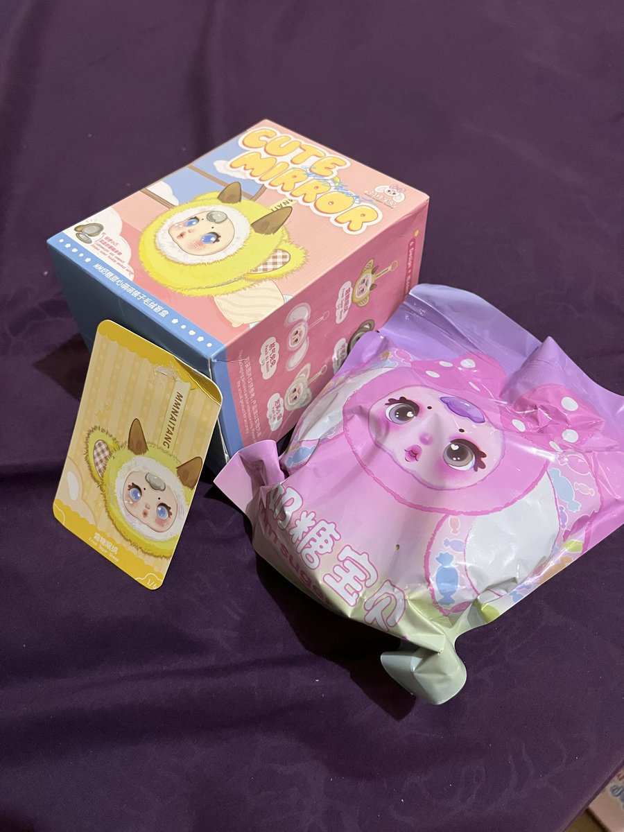 cakweei's tweet photo. WTS BLIND BOX CUTE MIRROR MM  SUGER BABY

🍊 : 130k  (sudah admin)
Split pay : 115k

READY DOMISILI BANYUMAS https://t.co/EPIFfnYQFr