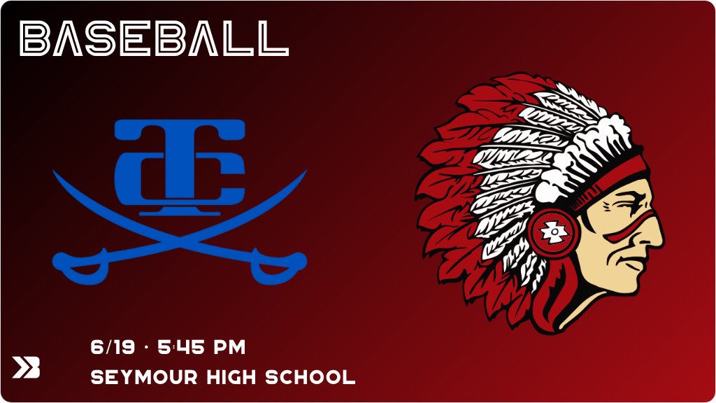 TC_Sabers's tweet photo. Baseball (Varsity) Game Day! - Check out the event preview for the The Twin Cedars Sabers vs The Seymour Warriors. It starts at 5:45 PM and is at Seymour High School. https://t.co/RjwyPgxKGD https://t.co/Fc2oTqXBRI