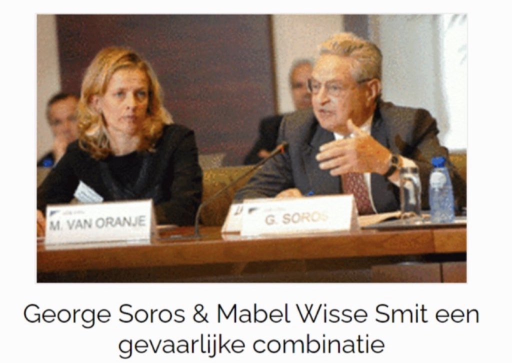 agtmael_mieke's tweet photo. STEUN!
Mabel (Los) Wisse Smit 
Prinses van Oranje
werkt al jaren met/bij/voor deze S 0 R 0 s🧐😳⁉️
S0r0s zit overal met zijn duivelse giftige tentakels in!
Financiert @D66, @groenlinks, @PvdA en @VoltNederland @VoltEuropa 
Financiert @ANTIFA @ExtinctionR 

Verrot tot in de Kern….