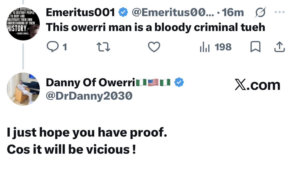 Drax286583's tweet photo. See how danny dey fool, he say na “vicious”😭😭 https://t.co/HwHAN2AtJz