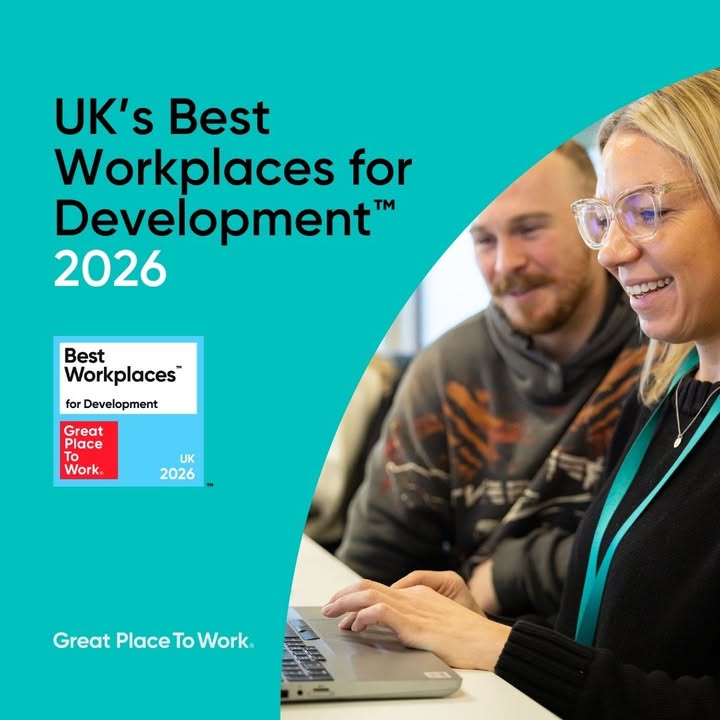 zenpartner's tweet photo. We've been recognised among the #UKsBestWorkplaces for Development™ 2026 by Great Place To Work®! This is all thanks to our amazing team whose anonymous survey responses made it happen. A huge shoutout to our people – your voices help shape our company culture! #Zen https://t.co/eQLRnn5OqN