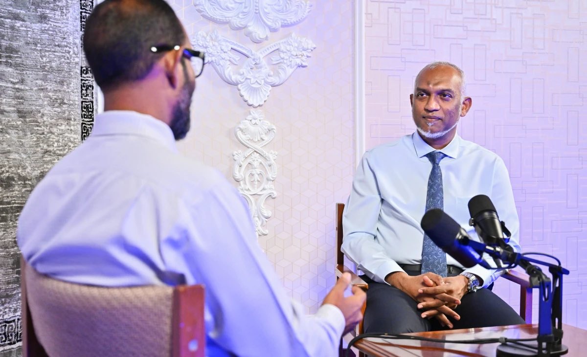 Gadhdhoo_rado's tweet photo. މިފްކޯއަށް މަސްގަންނަ އަގު ކިލޯގްރާމެއް 20 ރުފިޔާގެ ރޭޓުގައި ހިފެހެއްޓެވުމަކީ އަމާޒެއް:
ރައީސުލްޖުމްހޫރިއްޔާ ޑޮކްޓަރ މުޙައްމަދު މުޢިއްޒު. https://t.co/hJk28ClxzT