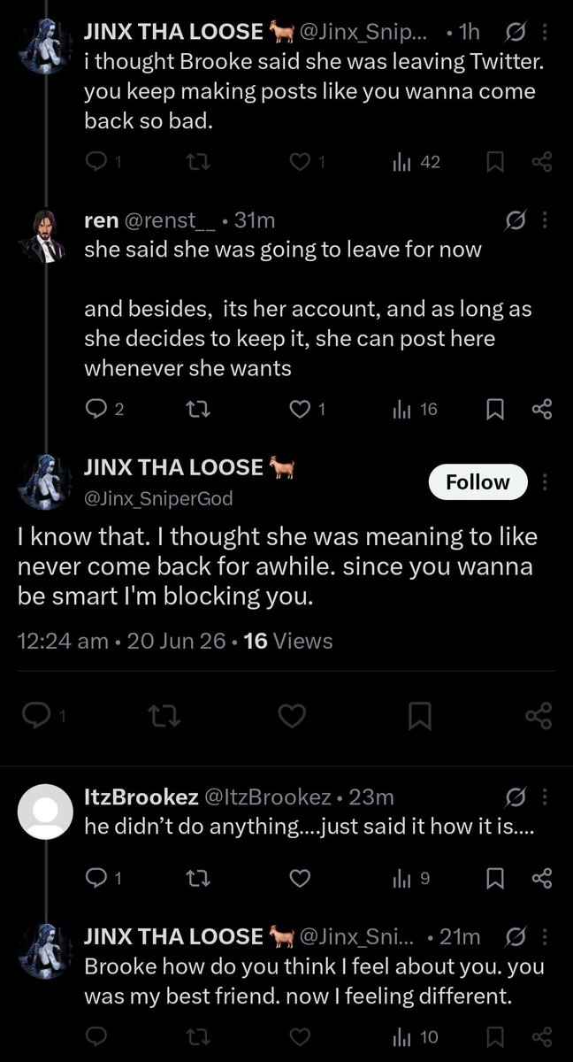 renst__'s tweet photo. people cant even take breaks off social media anymore 😭

twitter chuds just gotta be rude, as always https://t.co/uQaNFjuj9N