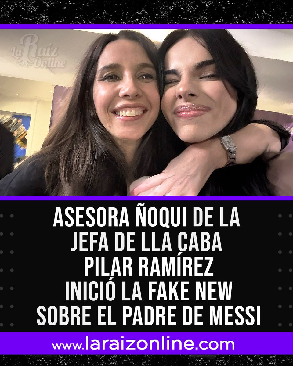 laraizonline_ok's tweet photo. 🔥 Se sospecha que el gobierno habría difundido la fake news sobre el papá de Messi por medio de NEURA donde trabaja Evangelina Aranda, la difusora de la noticia falsa, para tapar el escandalo de Adorni. https://t.co/UlacFXk3Ei