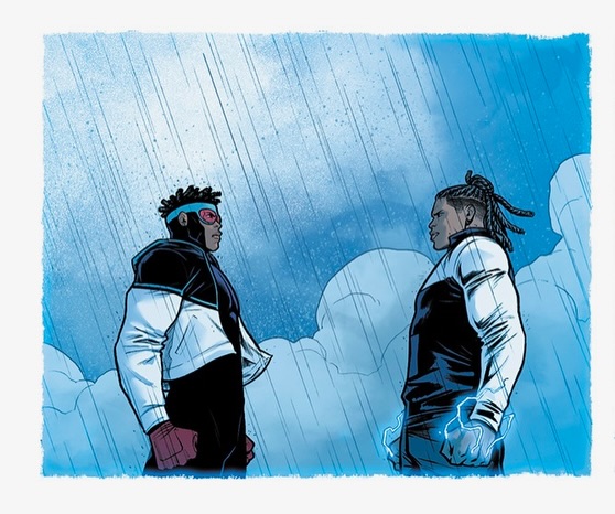 dcuworld's tweet photo. New look at Static in New Titans #37 prologue! https://t.co/ZmIzJroe6C