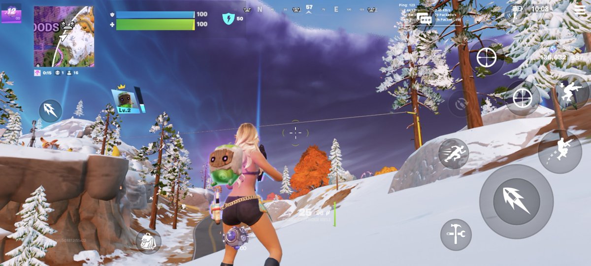virutsath's tweet photo. Hi @FortniteStatus Actually am experiencing some kind of visual bug where once I select the impulse grenade, sometimes the loot bar disappears and only the shockwave icon shows on the lootbar area as seen in pic 

Can still select the guns,but can't drop them or anything 
(1/2) https://t.co/FBz84BScuR