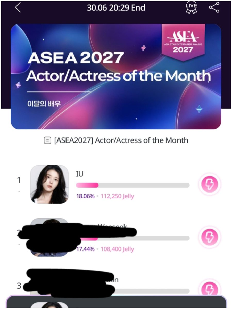 its_me_uaenarmy's tweet photo. Attention Uaenas, Vote for IU for KMA best solo female (Idolchamp), Actress of the year for ASEA (Podoal) and Actress of the month in BDA (Celebchamp). All three are very important. Gap is not very high. So, if we give effort, IU has a chance to win all 3. Please VOTE FOR IU. https://t.co/MwF5ln3Wh1