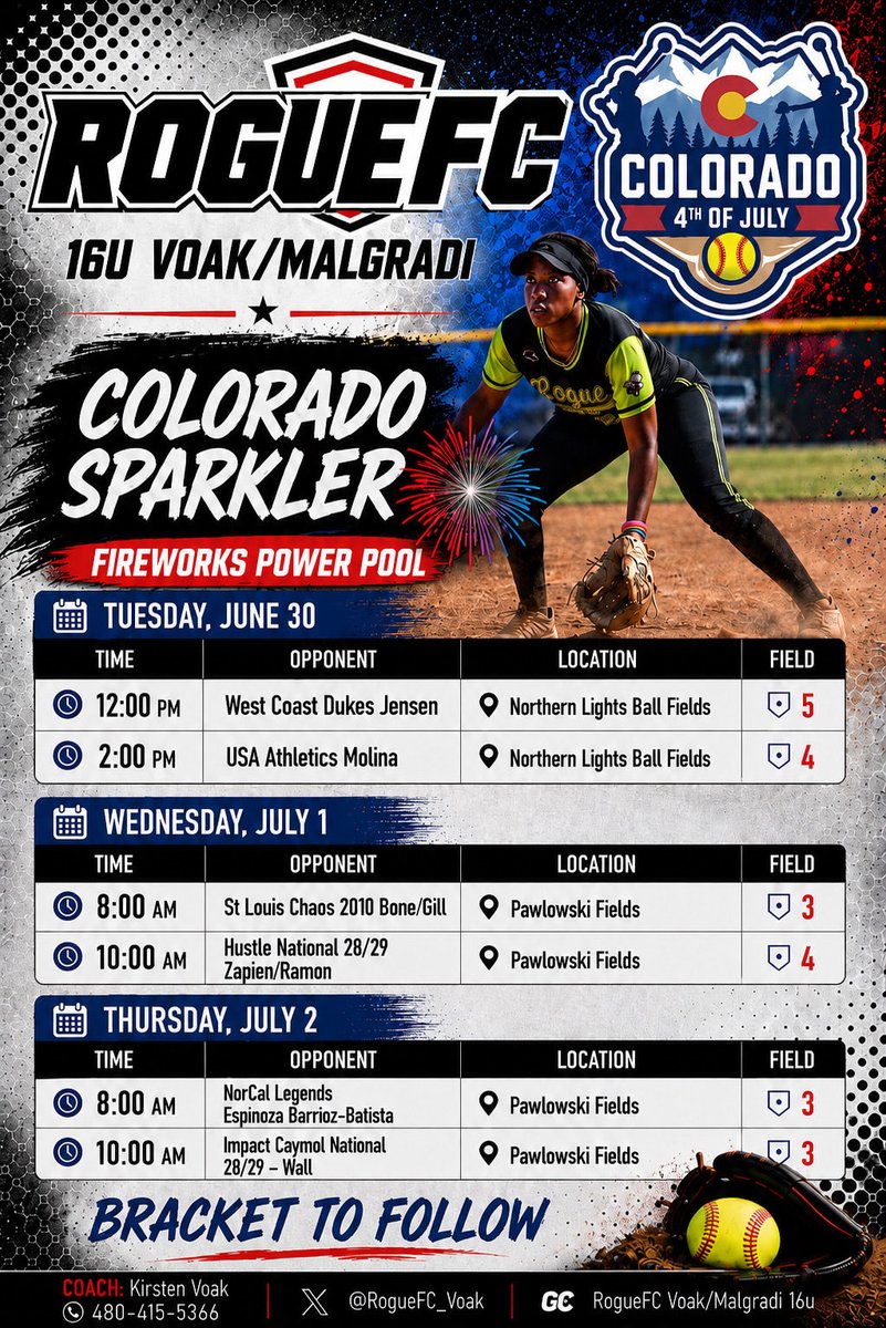 AvaSheaRich's tweet photo. Quick workout before we head out to practice this weekend! Sparkler schedule drop as well! Can’t wait to see my girls! #MUDITA @RogueFC_Voak https://t.co/srrolnv2nQ