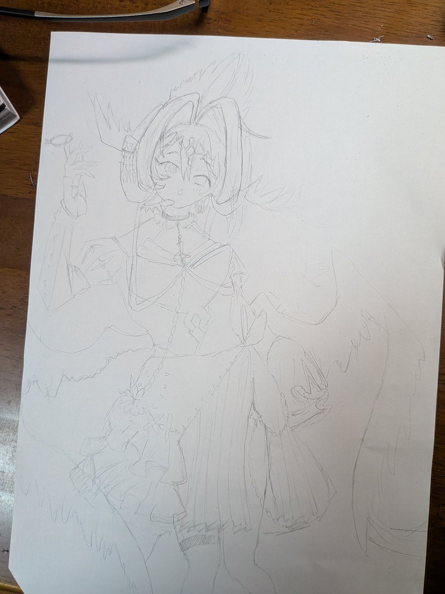 ShiraTakiChan64's tweet photo. 下描き、色塗りは今度やる
#gsgs https://t.co/SR8F6ZEvpt