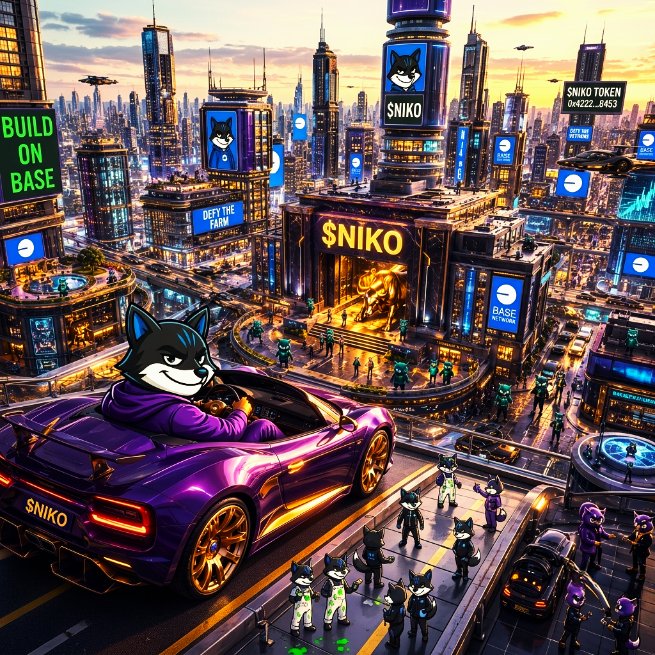mofweb3space001's tweet photo. @big7_onchain @NikoToken Other coins are running out of air.
$NIKO is just rolling into town🏎️💨
We build on Base, we burn for the Pack. No cap🧢 #Base #NIKO #GuardianPack @big7_onchain https://t.co/aRT8dS23ZE