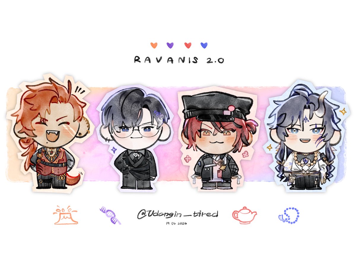 Udongin_tired's tweet photo. Today I present you bite-size ravanis!!🤲✨

#Ryzart #NayuArt #CendArt #Altustry https://t.co/jRZMu1QG3I
