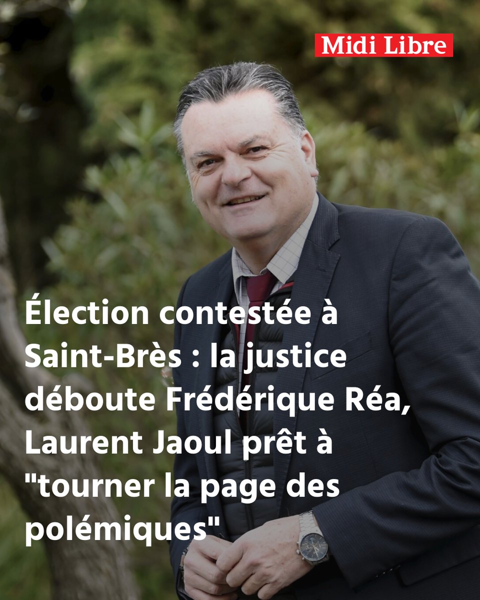 MLMontpellier's tweet photo. Élection contestée à Saint-Brès : la justice déboute Frédérique Réa, Laurent Jaoul prêt à "tourner la page des polémiques"
➡️ https://t.co/FQtcNLXw0I https://t.co/9PeBiaCfdR