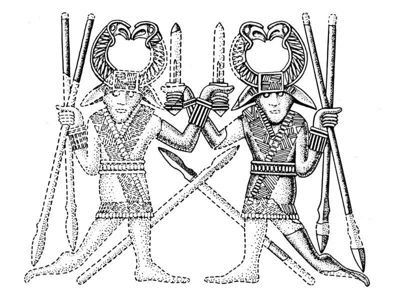 VilhelmFugl's tweet photo. Gothic Cross I just made, sort of inspired by the icon on the foreheads of the Dancing Warriors of Sutton Hoo. https://t.co/KE9PM9OerY