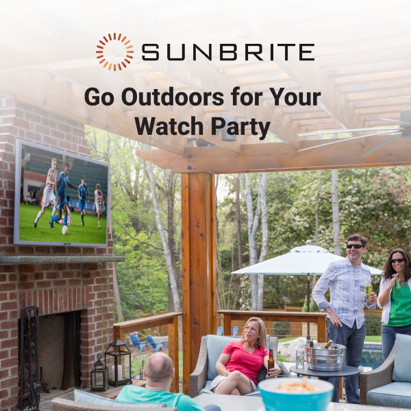 SunBriteTV's tweet photo. The biggest matches of the year deserve more than the living room ⚽🌎

Bring the watch party outdoors and gather everyone together. More friends, more fresh air, and a front-row view of every match, all from the comfort of your backyard.

#sunbritetv #fifaworldcup #outdoortv https://t.co/Ky4ysxBdIW