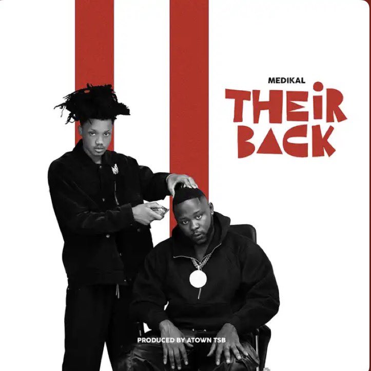 KoffieJambok's tweet photo. ๐จNEW BANGER โผ๏ธ๐ถ๐ถ
Ghanaian hip-hop ๐ถ๐ถ heavy weight @Medikalbyk has dropped a new banger ๐ฅ titled โTHEIR BACKโโฆ. ๐ถ๐ถ
Let get the numbers going for Medikal new song ๐ต
@Bigg_paradise @ProsperByk @0panaa_1
#newsongโค๏ธ #newbanger #medikal #byk #theirback https://t.co/sJeAIOdLbW