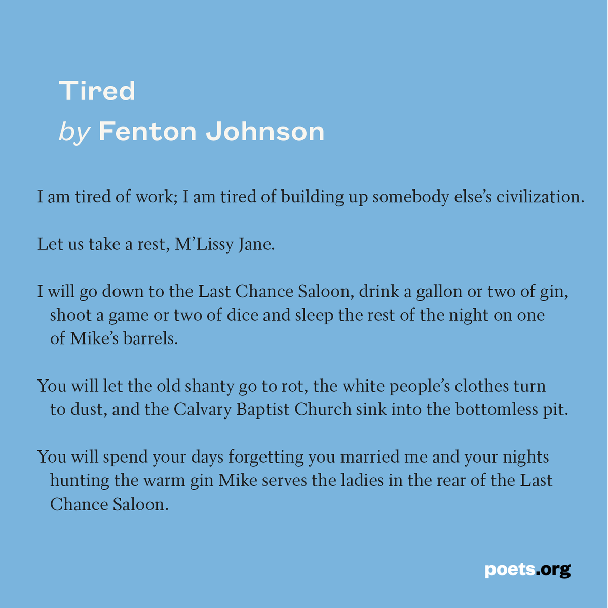 POETSorg tweet picture