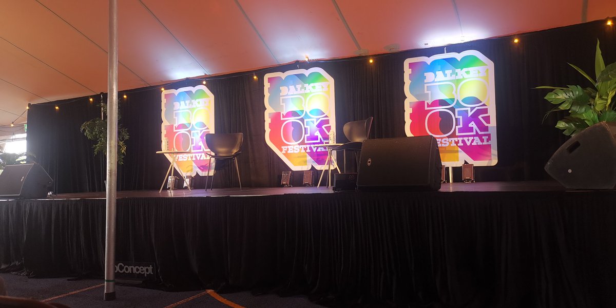 JoeGarde's tweet photo. Awaiting @timberners_lee #dalkeybookfestival https://t.co/6RSc7Pay8v