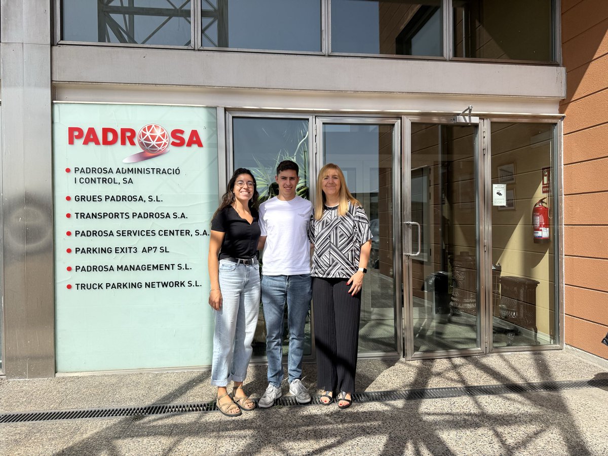 NorfeuAdm's tweet photo. Seguiment de juny i finalització de la formació dual intensiva de l’estudiant de 2n d’Administració i finances de l’INS Cap Norfeu de #Roses a Grues Padrosa, SL de Llers #administratiunorfeuroses
#inscapnorfeuroses
#roses https://t.co/jqRs4nHr64