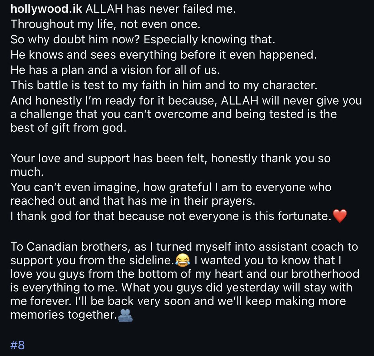 Nidz__'s tweet photo. I needed this reminder too. Alhamdulillah 🤲🏽 https://t.co/Z4YK6bgX0a