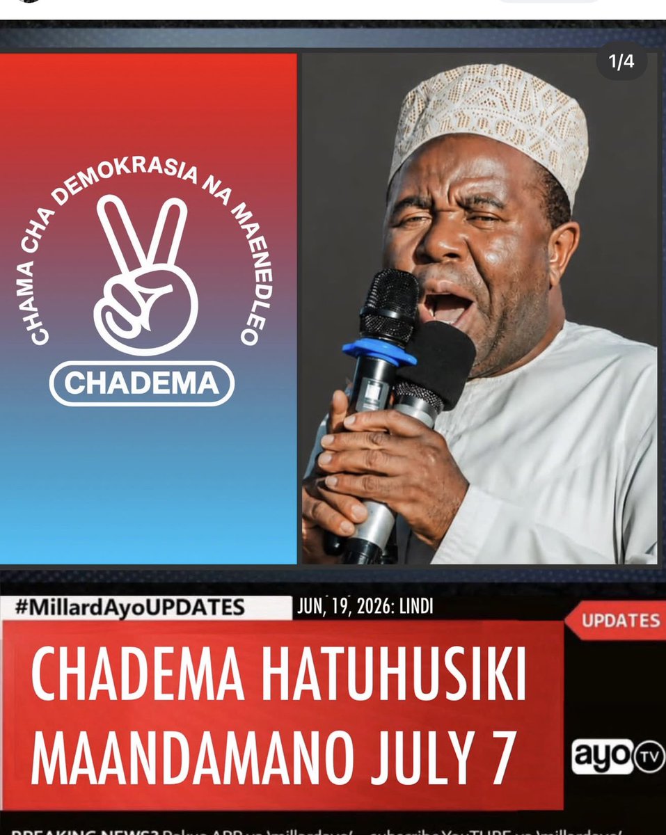 mangekimambi's tweet photo. Hizi siasa za uoga hapana aiseee….. 

Hatutofika kwa uoga huu. Maandamano ni haki ya kikatiba sio uhalifu. 

Mpaka hapa Chadema mnawa demoralize wananchi, bora hata October 29 mlikaa kimya kuliko this time mnayakataa maandamano. 

Hapana hatuwezi kufika kwa uoga huu. https://t.co/3oKFFHOlki
