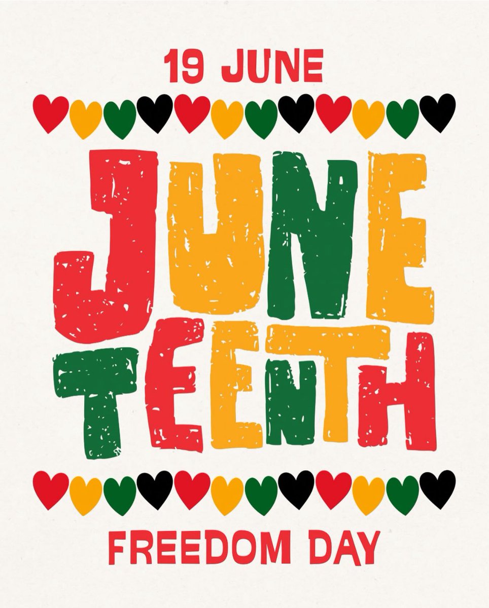 MelanieforNM's tweet photo. Happy Juneteenth New Mexico!!! See you today at ABQ Civic Plaza to celebrate! ❤️💛💚🖤 https://t.co/a11VwLIJe0