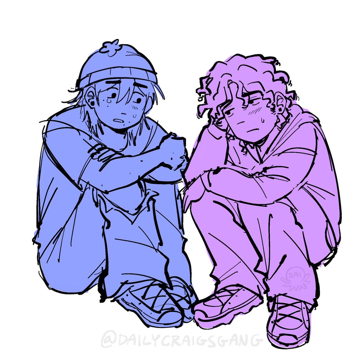 octosaii's tweet photo. hanging out with the neighbors kid but he starts traumadumping on you #stanmarsh #tolkienblack #spstolkien #sptwt #southpark https://t.co/eg3K52DBFJ