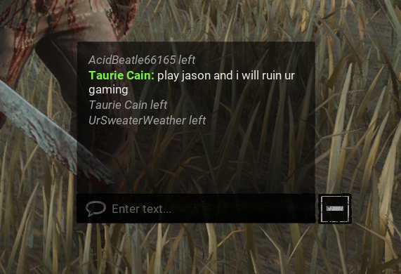 SkinnyQuinnyTV's tweet photo. What are we doing here guys? It's not even been a week and we're already throwing nuclear level tantrums over someone playing the new killer?? Like seriously... https://t.co/dPIH3mCuvY